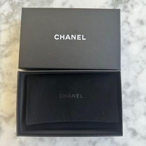 New Chanel SLG Small Leather Goods Card holder Black Box Only